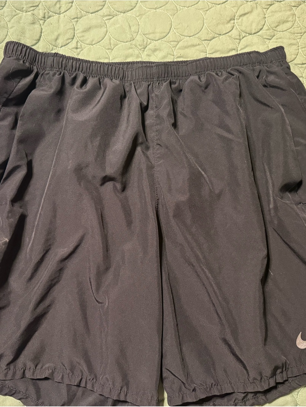 Nike Black Dri-FIT Drawstring Athletic Shorts